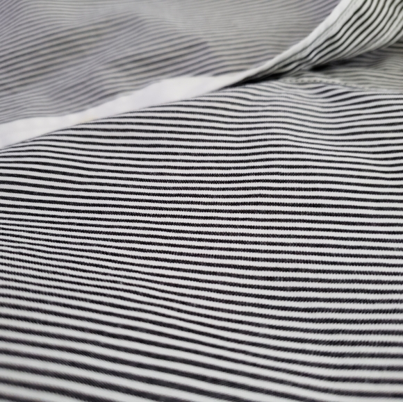 J crew Haberdashery S black stripe button down - Picture 5 of 5